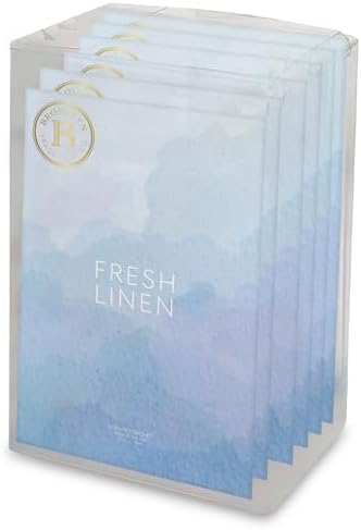 Brooklyn Fragrance Co. Water Color Sachet Bags – Fresh Linen Scented Pouches – by ExpressiveScent
