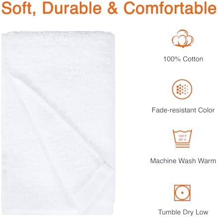 Amazon Basics Soft and Thick Cotton Hand Towels - Image 2