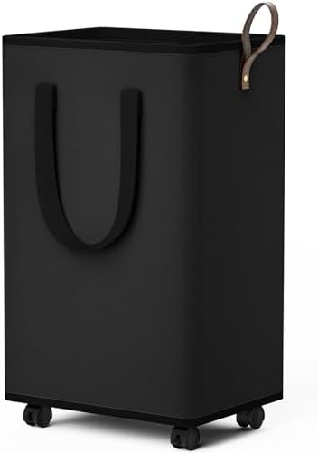 SpaceTrove Rolling Laundry Basket by Unknown