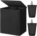 WOWLIVE 180L Double Laundry Hamper 2 Section by WOWLIVE