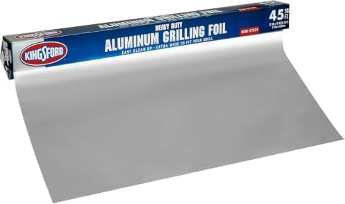 Kingsford Heavy Duty Non-Stick Grilling Aluminum Foil Roll, 45 Sq Ft, 12-Pk | - Image 8