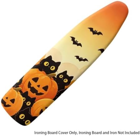 Bat Pumpkin Ironing Board Cover and Pad, Thick Scorch Resistant Padding Heavy - Image 6