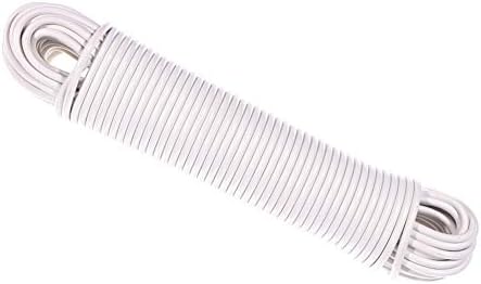 West Coast Paracord Plastic Clothesline – 5/32 inch or 7/32 Inch – White by WestCoastParacord