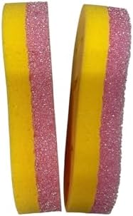 Smilyeez Double-Size Scrub Moji Duo Sponge 2-Pack – Dual Smiling Faces - Image 2
