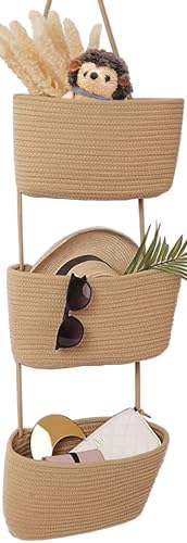 AARAINBOW Wall Hanging Cotton Baskets by AARAINBOW
