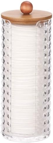 Tecbeauty Cotton Pads Holder Bathroom Storage Makeup Removers Pads Organizer by Tecbeauty