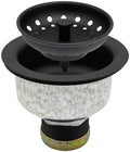 ZM Black Deep Locking Kitchen Sink Basket Strainer by ZHUOMINPIPINGSANITARYWARE