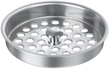 Commercial-Grade Garbage Disposal Cover, Kitchen Sink Drain Basket Strainer by Sepaitek