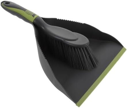 jojofuny Mini Dustpan and Brush Set Desktop Cleaner Cleaning Kit by jojofuny