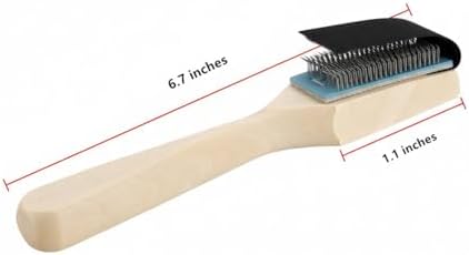 I-MART 2 Pack Suede Brush for Dance Shoes Sole Cleaning, Wooden Handle Suede - Image 5