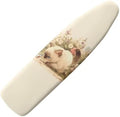 Kawaii Siamese Kitten Ironing Board Cover 54x15 inches, Cute Cat Beige by Daulesho