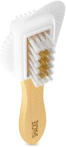 Suede Brush with Wood Handle – Nubuck Cleaner & Suede Shoe Brush by Shacke