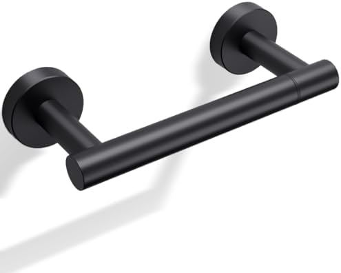 Day Moon™ Matte Black Toilet Paper Holder Wall Mount by DayMoonDesigns
