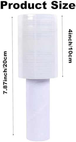 Stretch Wrap Film Moving Wrapping Plastic Roll Shrink Wrap Roll - Image 2