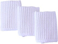 PÜSKÜL Natural 100% Turkish Cotton Waffle Hand and Kitchen Towels Set of 3 by P%C3%BCsk%C3%BClTextile