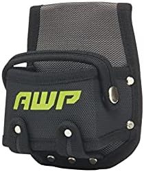 AWP Tape Measure Pouch with Metal Belt Clip and Tunnel Loop, Tool Belt Accessory - Image 4