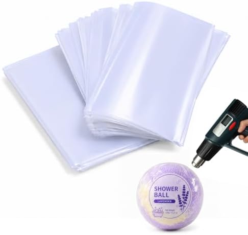 WIKDAY Heat Shrink Wrap Bags 400 PCS 4x6 Inches Cellophane Bags Wrapping by WIKDAY