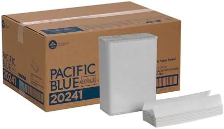 Pacific Blue Select® C-Fold Paper Towels by GP PRO, 10.1” x 12.7”, 200 Towels by Georgia-Pacific