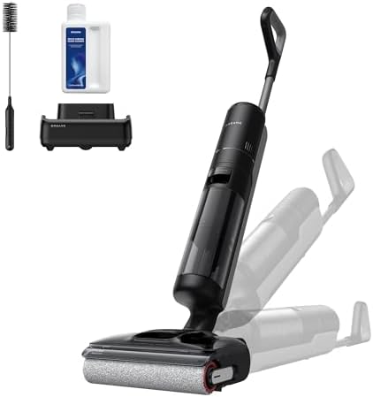 DREAME H12 Pro Gen2 Vacuum Mop, 0 Tangle Wet Dry Vacuum Cleaner, Cordless by Unknown