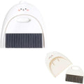 1 Set White Cute Broom and Dustpan Set, Mini Dustpan and Brush Cleaner Set by Unknown