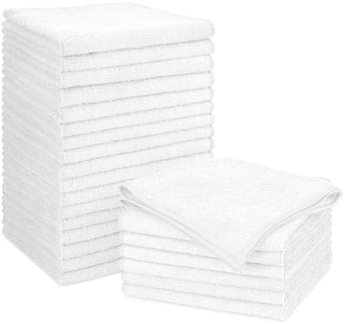 Orighty Microfiber Cleaning Cloth, Cleaning Rags, 24 Pack, 12x11 in by AllRightinOrighty