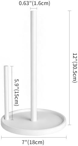 Jesginboo Paper Towel Holder Countertop, Paper Roll Holder - Image 6