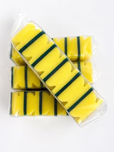 Kitchen Cleaning Sponges, 6 Pack, Non-Scratch Scrub Sponges by Unknown