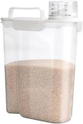 Viretec Rice Storage Container, 5 to 10lb Dry Food Airtight Dispenser, Pet Dog by Viretec
