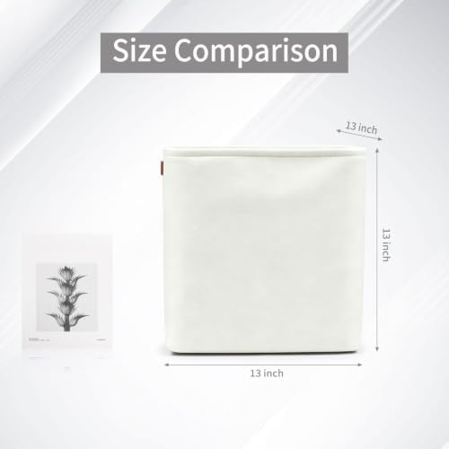 Bagnizer 13x13 Cube Storage Bins, Collapsible Fabric Storage Box, 4 Pack Closet - Image 3