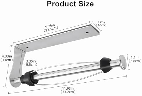 MONEER Magnetic Paper Towel Holder - Image 3