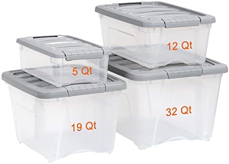Amazon Basics Plastic Storage Containers - Image 5
