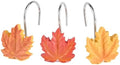 Maple Leaf Shower Curtain Hooks by EVOOKA