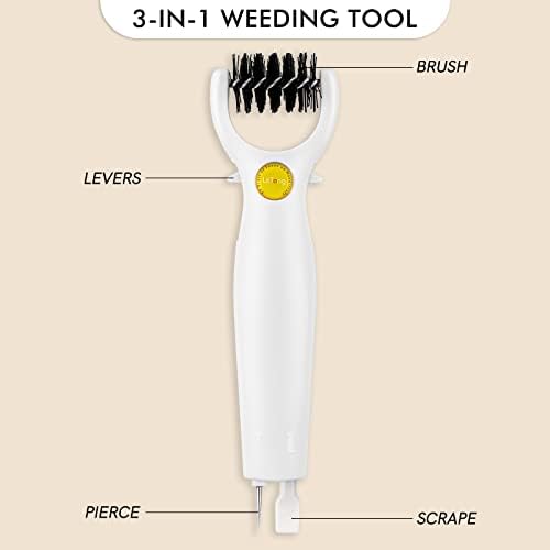 Craft 3 in 1 Multipurpose Craft Tool Set, Die Brush, 3-in-1 Weeding Tool - Image 4