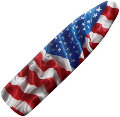 GLENLCWE American Flag Print Ironing Board Cover, Patriotic Ironing Board Cover by GLENLCWE