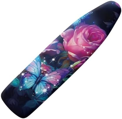 Flashideas Butterfly Rose Ironing Board Cover and Pad 15 x 54 Heavy Duty Iron by Flashideas