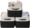 DECOMOMO Storage Bins, Large Fabric Storage Baskets by DECOMOMO