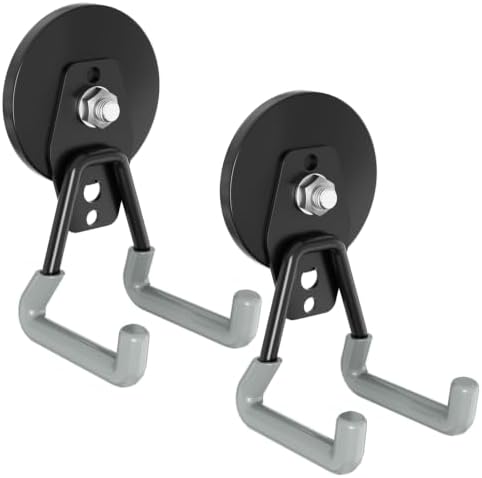 Heavy Duty Storage Magnetic Utility Hooks Large Garage Magnet Hooks by Lvoess