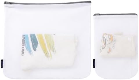 4 Pc Mesh Laundry BagsReusable Fine-Mesh Laundry Bags - Image 2