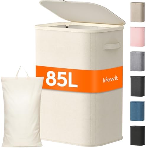 Lifewit 85L Large Laundry Basket by Lifewit