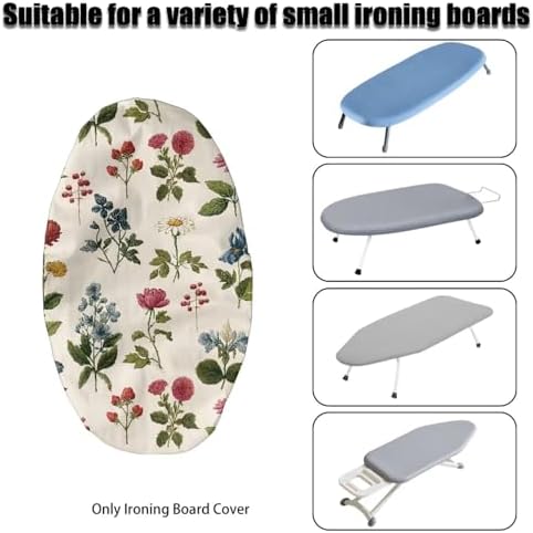 Floral Ironing Board Cover Easy to Install Table Top Ironing Board Protector - Image 5