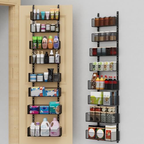 VyGrow Over The Door Organizer, 8-tier Metal Door Organizer Hanging by VyGrow