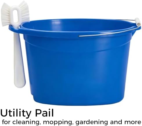 12-Quart Plastic Cleaning Bucket - Image 3