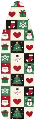 Flashideas Red Christmas Plaid Ironing Board Cover Ventilate Resist Scorching - Image 7