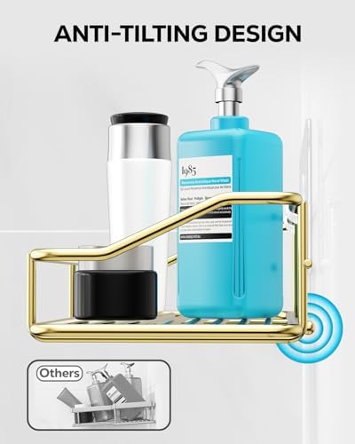 Nieifi Shower Caddy Adhesive, Shower Shelves, Shampoo Holder - Image 6