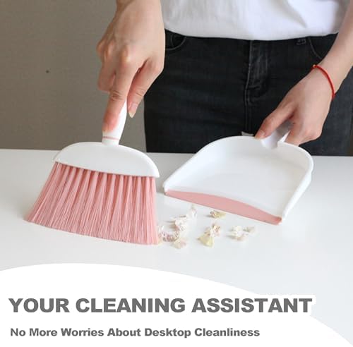 Mini Broom and Dustpan Set Small Broom - Image 3