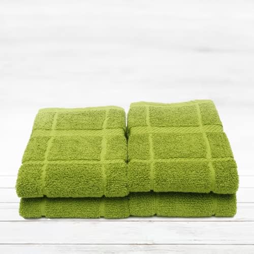 100% Cotton Terry Dish Towels, 4 Pack Plain, 16 x26 Inches, Super Soft and - Image 5