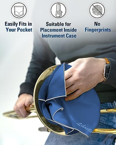 Libretto Microfiber Polish Cloth, 3 Useful Sizes in 1 Pack, Violin and Cello - Image 2