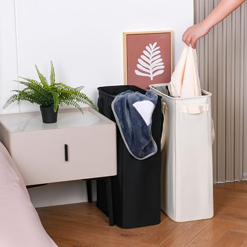 efluky Slim Laundry Basket, Narrow Laundry Hamper - Image 6