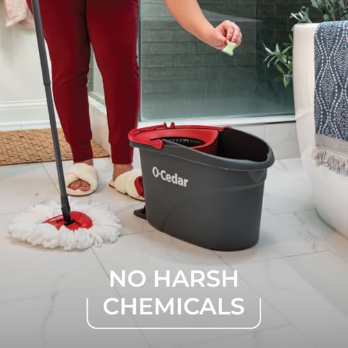 O-Cedar PACS Hard Floor Cleaner, Crisp Citrus Scent 24 Count | Made - Image 5