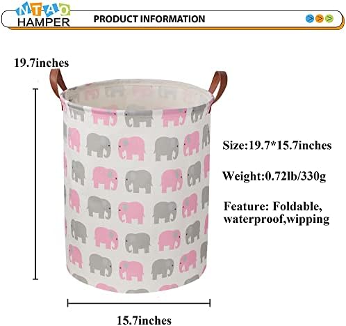 NTAOHAMPER Laundry Basket, Waterproof Hamper, Clothes Hampers - Image 4